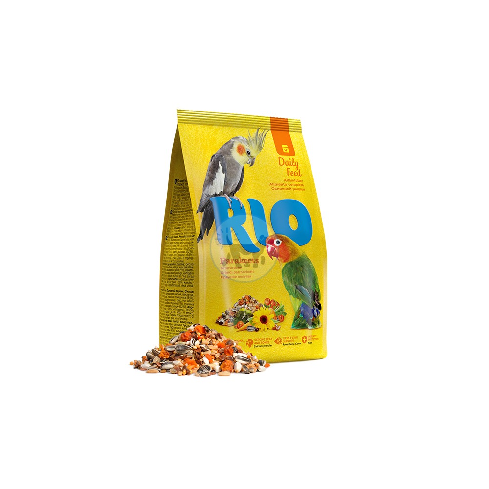 ريو طعام لطيور البراكيت 1 كجم