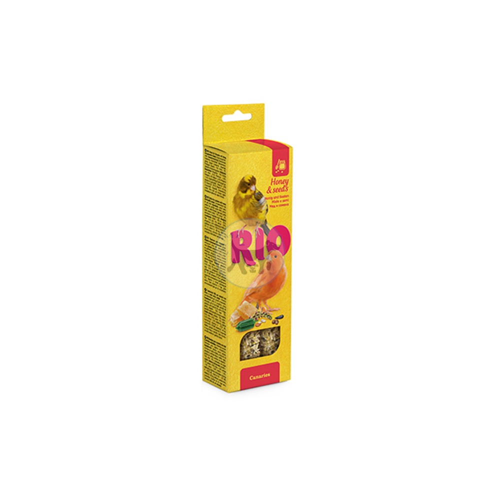 ريو - مكافأة العصي مع العسل والبذور للكناري 2× 40 جم